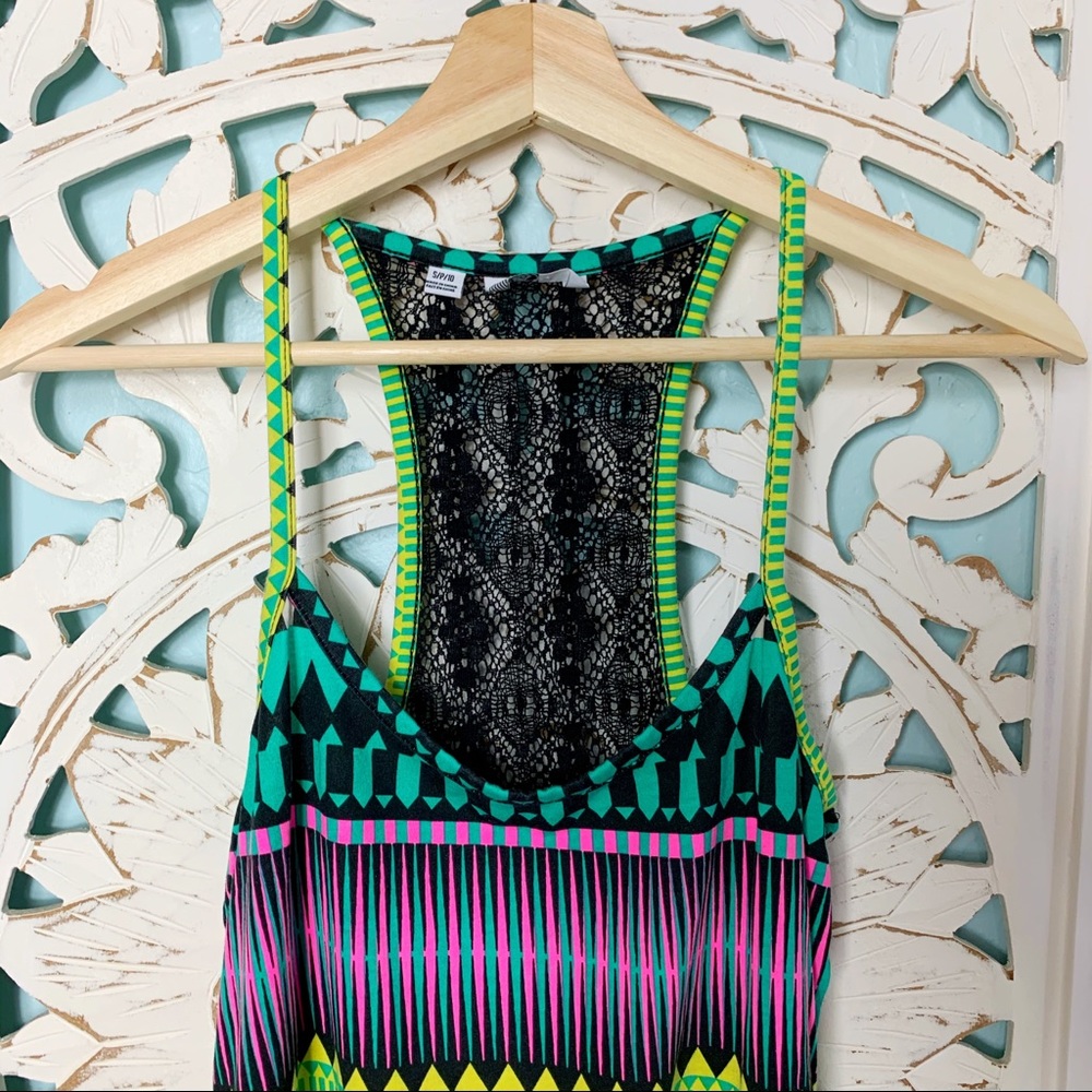 Quicksilver Multi-Color Mini Dress - Picture 2 of 3